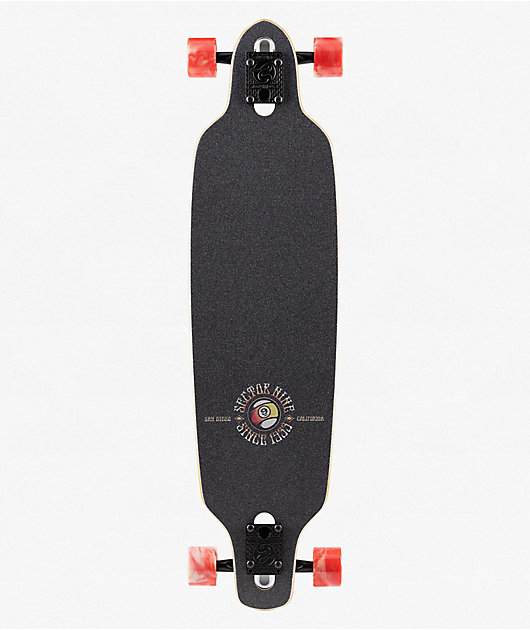Sector 9 9er Mini Fractal Blue 34" Drop Through Longboard Complete