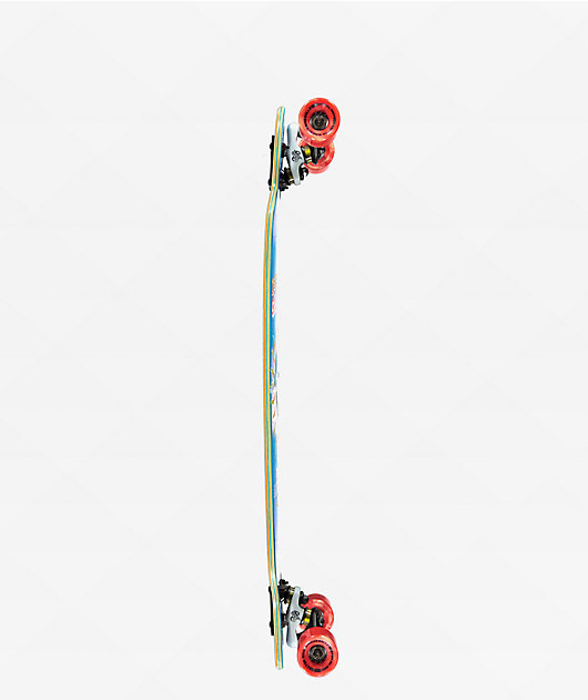 Sector 9 9er Mini Fractal Blue 34" Drop Through Longboard Complete