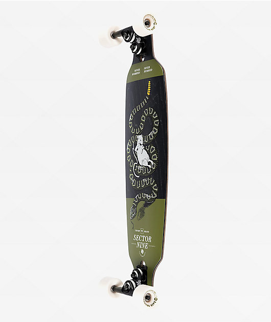 Sector 9 Fractal Rattler 36" Drop Through Longboard Complete