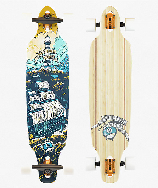 Sector 9 Mini Lookout Voyage 37.5" Drop Through Longboard Complete