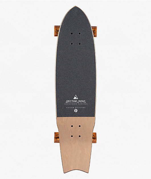 Sector 9 Unagi Rips 34" Cruiser Skateboard Complete