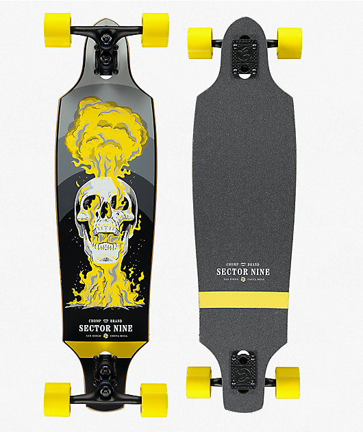 Sector 9 x Chomp Roundhouse Blown 34" Drop Through Longboard Complete