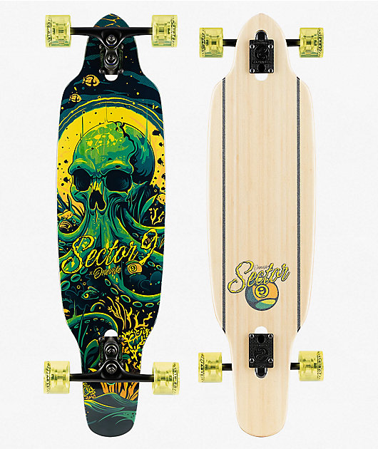 Sector 9 x OneVibe Striker Depths 36.5" Drop Through Longboard Complete