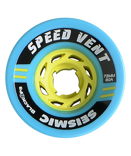 seismic speed vent longboard wheels