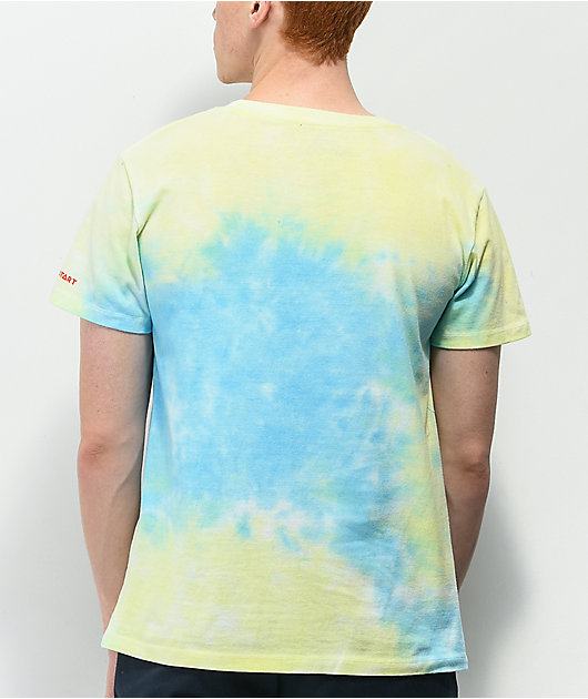 Select Start x Avatar: The Last Airbender Aang Blue & Yellow Tie Dye T-Shirt
