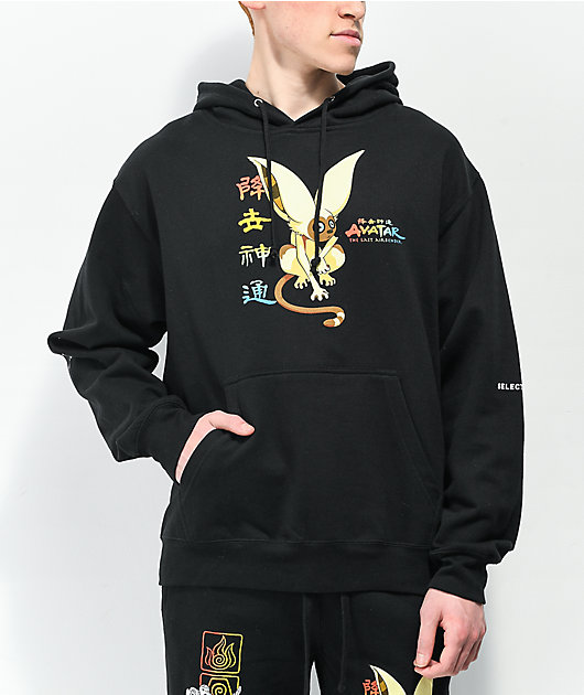 Select Start x Avatar: The Last Airbender Momo Black Hoodie | Zumiez