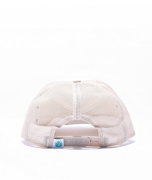 Sendero Western Show White Snapback Hat - One Size - Accessories - Streetwear at Zumiez