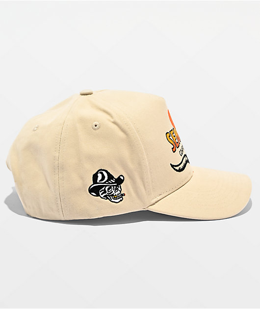 Sendero Cowpokes And Poets Natural Snapback Hat