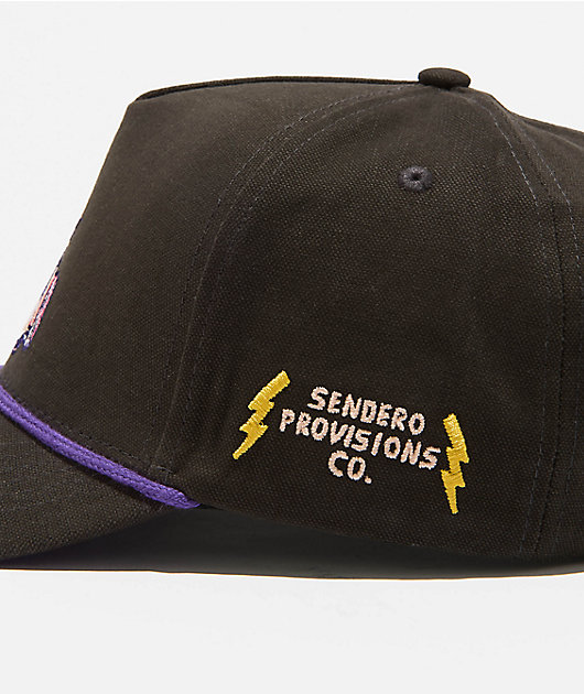 Sendero Firefly Black Snapback Hat