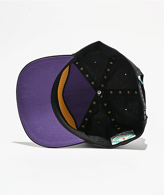 Sendero Howdy Stranger Black Snapback Hat