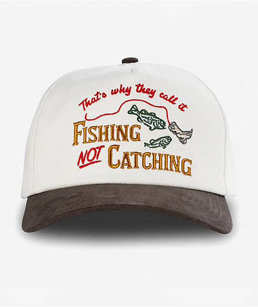 Sendero Not Catching Natural & Blue Snapback Hat