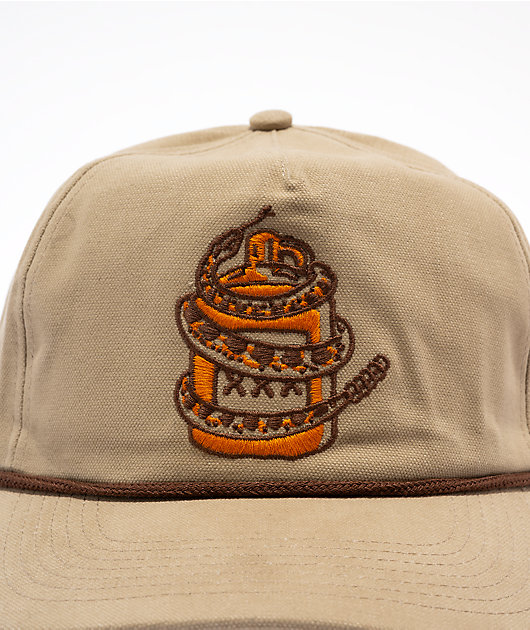 Sendero Pick Your Poison Khaki Snapback Hat