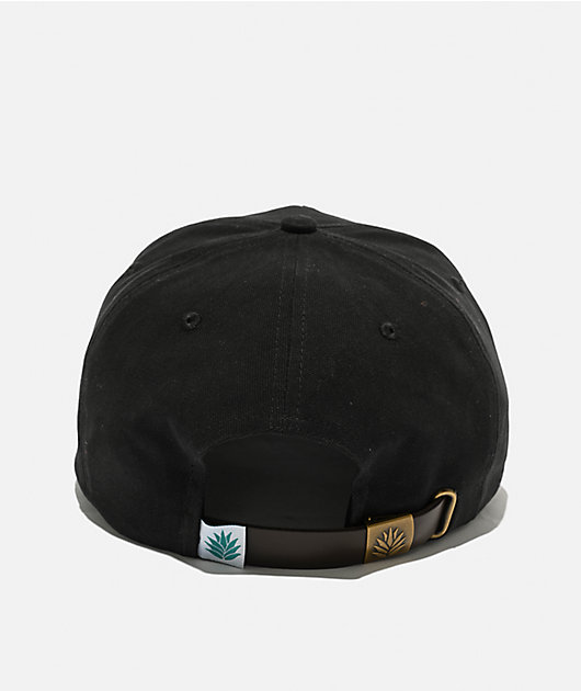Sendero Spaghetti Western Black Strapback Hat