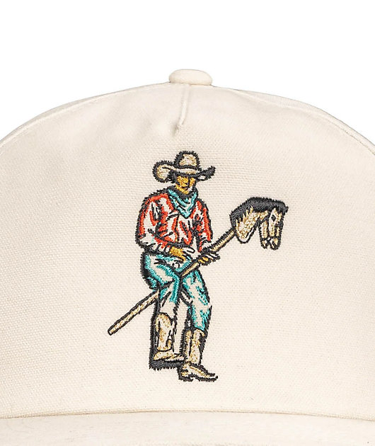 Sendero Stick Horse Tan Snapback Hat