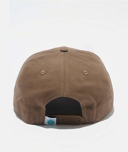 Sendero Wild Wild Horses Brown Snapback Hat