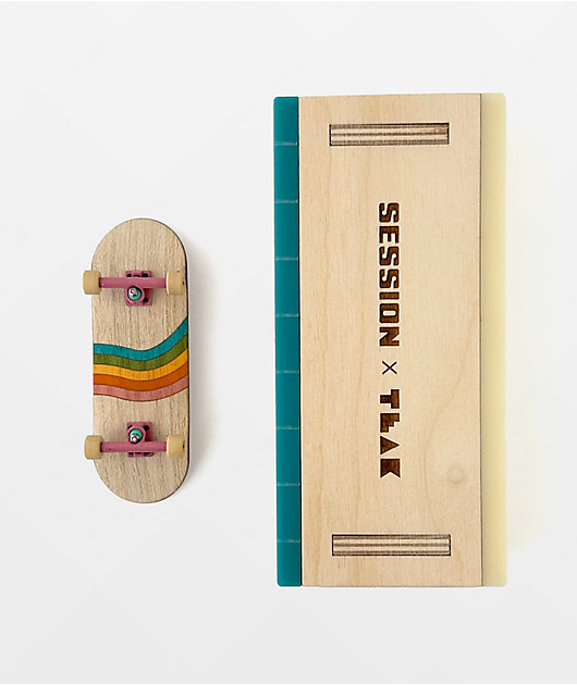 Session x Teak Tuning Pocket Fingerboard Manual Pad