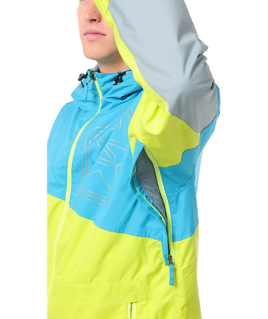 neon snowboard jacket
