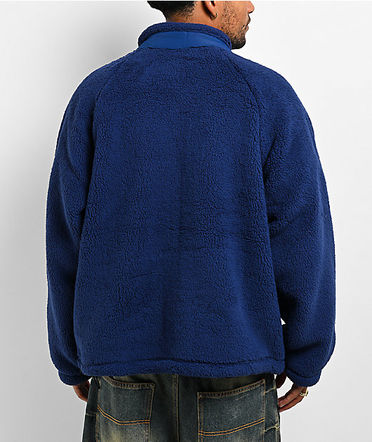 Shaka Wear 2.0 Navy Sherpa Jacket