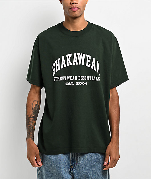 Shaka Wear Collegiate Green T-Shirt