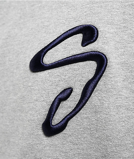 Shaka Wear Fuck It Grey Heavyweight Hoodie