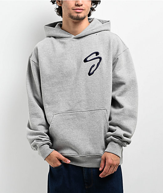 Shaka Wear Fuck It Grey Heavyweight Hoodie | Zumiez