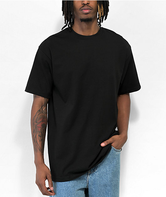 Shaka Wear Heavy Weight Black T-Shirt