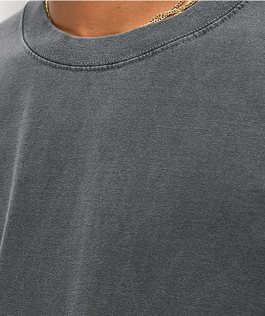 Shaka Wear Max Heavy Weight Garment Dye Grey T-Shirt
