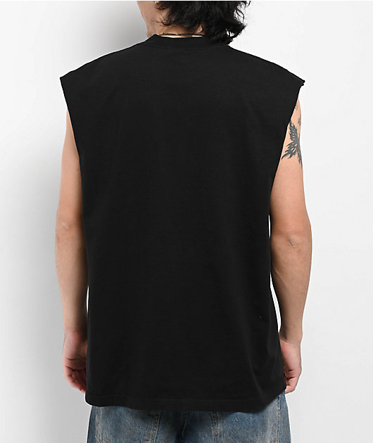 Shaka Wear Max Heavyweight Black Tank Top