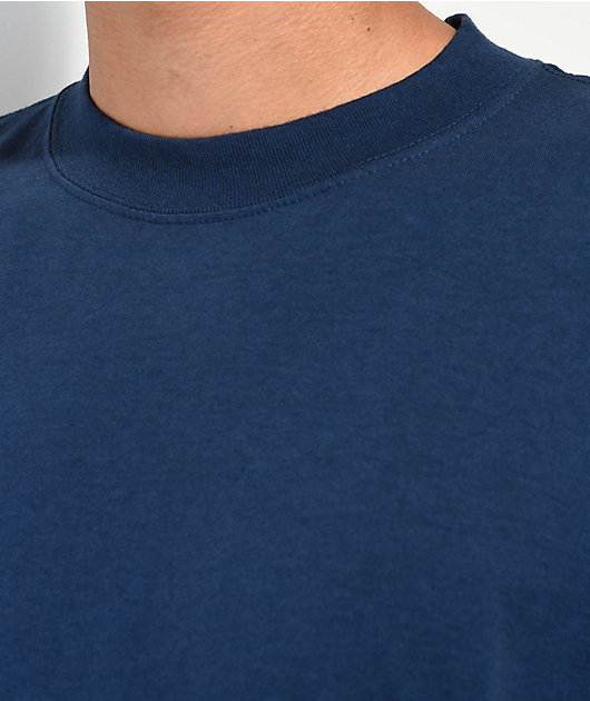 Shaka Wear Max Heavyweight Garment Dye Navy T-Shirt