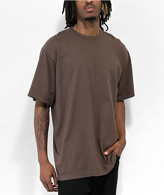 トップス RD-mocha Shaka Wear Mocha Garment Dye Heavyweight T-Shirt | Zumiez