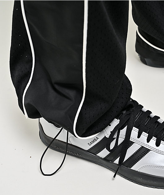 Shaka Wear Super Mesh Black Track Pants