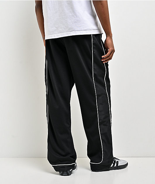 Shaka Wear Super Mesh Black Track Pants | Zumiez