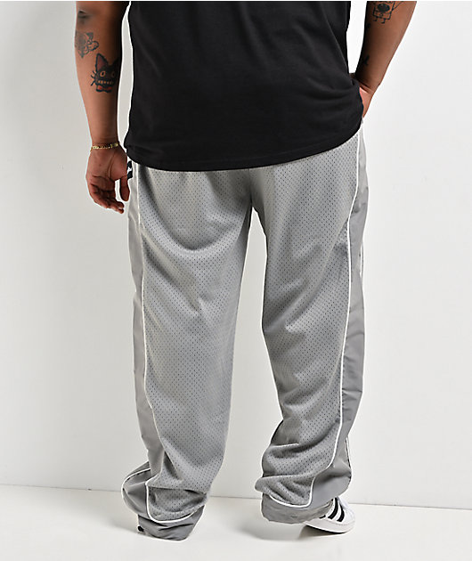パンツ shakas Shaka Wear Super Mesh Grey Track Pants | Zumiez