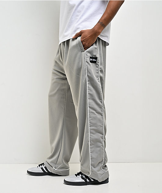 Shaka Wear Super Mesh Grey Track Pants | Zumiez