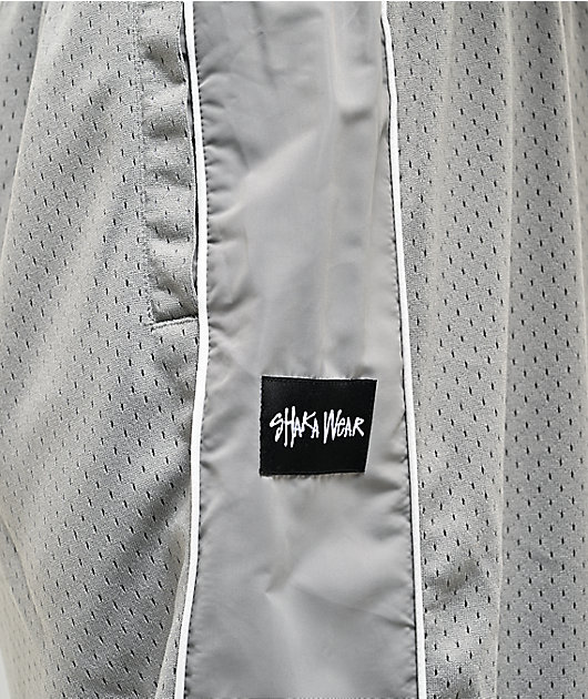 Shaka Wear Super Mesh Grey Track Pants