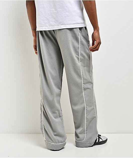 Shaka Wear Super Mesh Grey Track Pants | Zumiez