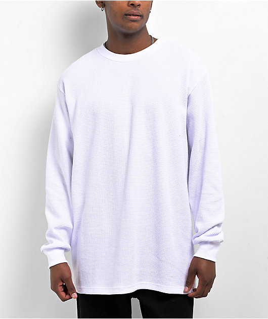 Shaka Wear White Heavyweight Long Sleeve Thermal T-Shirt | Zumiez