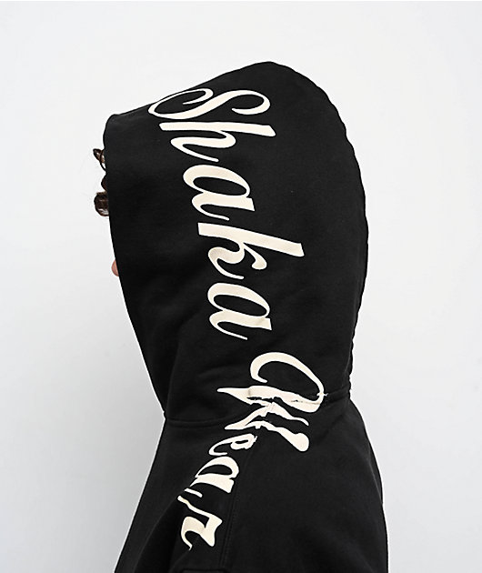Shaka Wear x 4Hunnid Black Hoodie