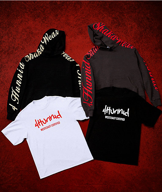 Shaka Wear x 4Hunnid Inside Out White T-Shirt video