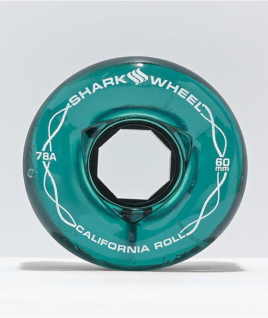 スケートボード SHARK WHEEL CALIFORNIA ROLL 60mm 78A Shark Wheel California Roll 60mm 78a Emerald Cruiser Skateboard