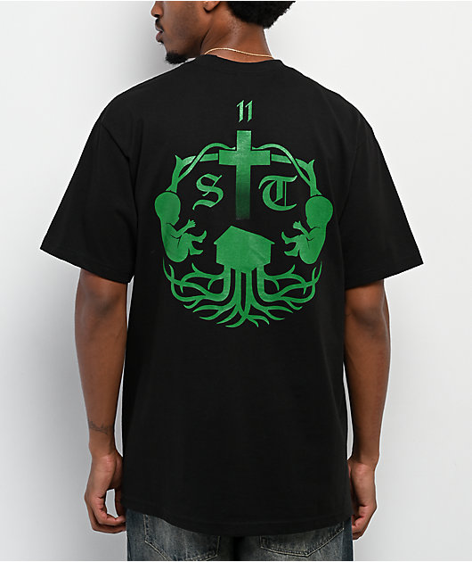 Shed Theory Natural Born Black T-Shirt | Zumiez