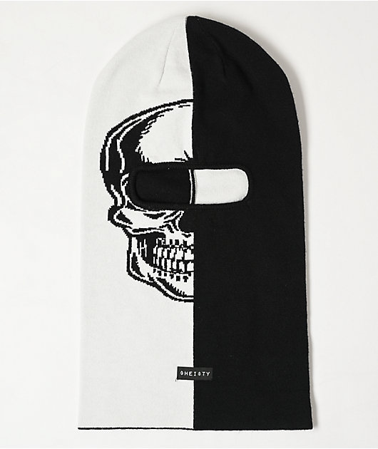 Sheisty 2Face White & Black Balaclava | Zumiez