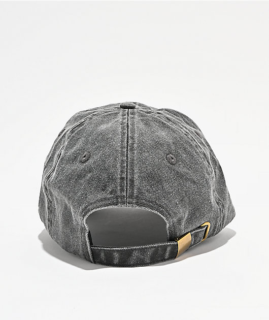 Sheisty Confession Washed Black Strapback Hat