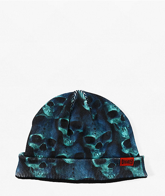 Sheisty Crypt Black Skully Beanie