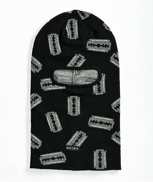 Sheisty Razor Black Balaclava