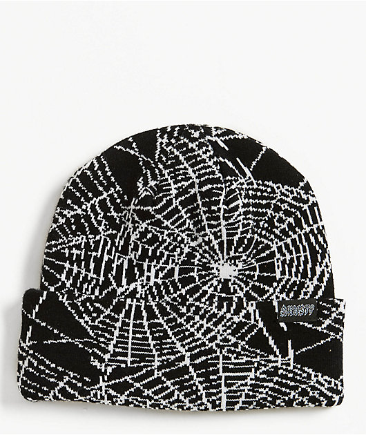 Sheisty Web Black Beanie