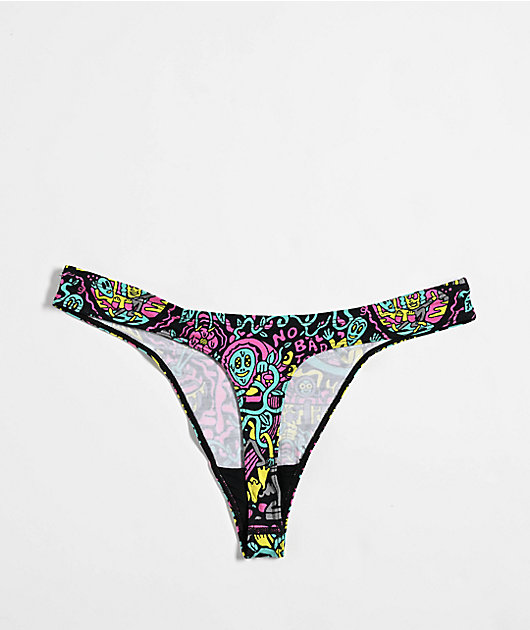 Shinesty x Killer Acid No Bad Trips Thong Underwear