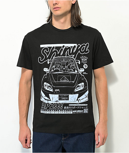 Shinya Aftermarket Inverse Black T-Shirt