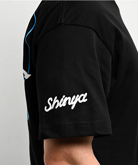 Shinya Beach Trip Black T-Shirt | Zumiez