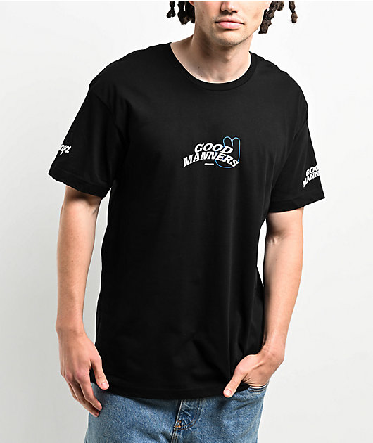 Shinya Beach Trip Black T-Shirt | Zumiez